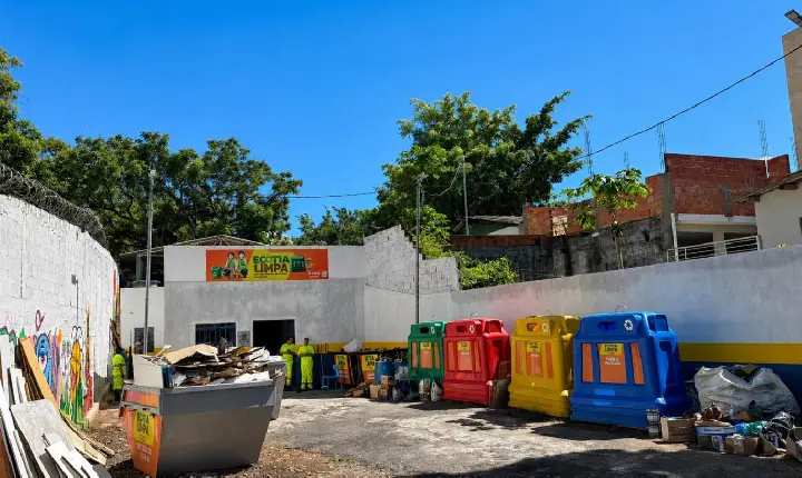 Cada morador pode descartar até 50 kg de recicláveis por dia no EcoCotia Limpa