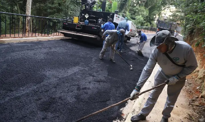 Caminho para o Sítio do Mandu recebe asfalto e obras de infraestrutura