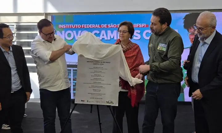 Instituto Federal é inaugurado em Cotia e amplia acesso ao ensino público, gratuito e de qualidade