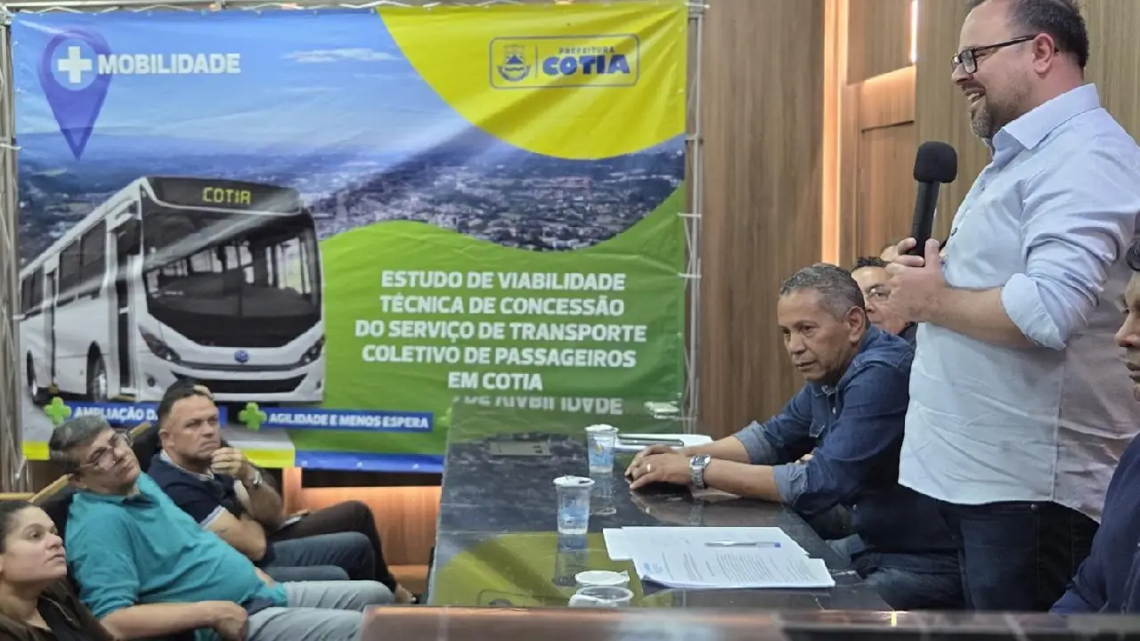 Prefeitura inicia estudo de viabilidade técnica do transporte coletivo