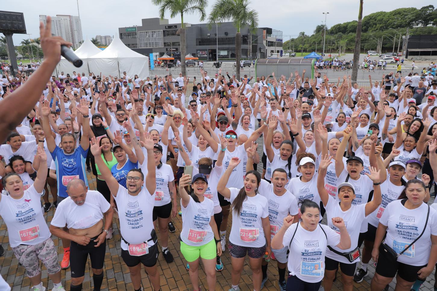 Graacc reúne mais de 3 mil pessoas na corrida e caminhada pela cura do câncer infantil