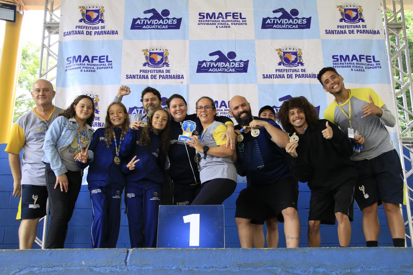 Complexo Esportivo Imídeo conquista bicampeonato no Circuito Bandeirantes de Natação