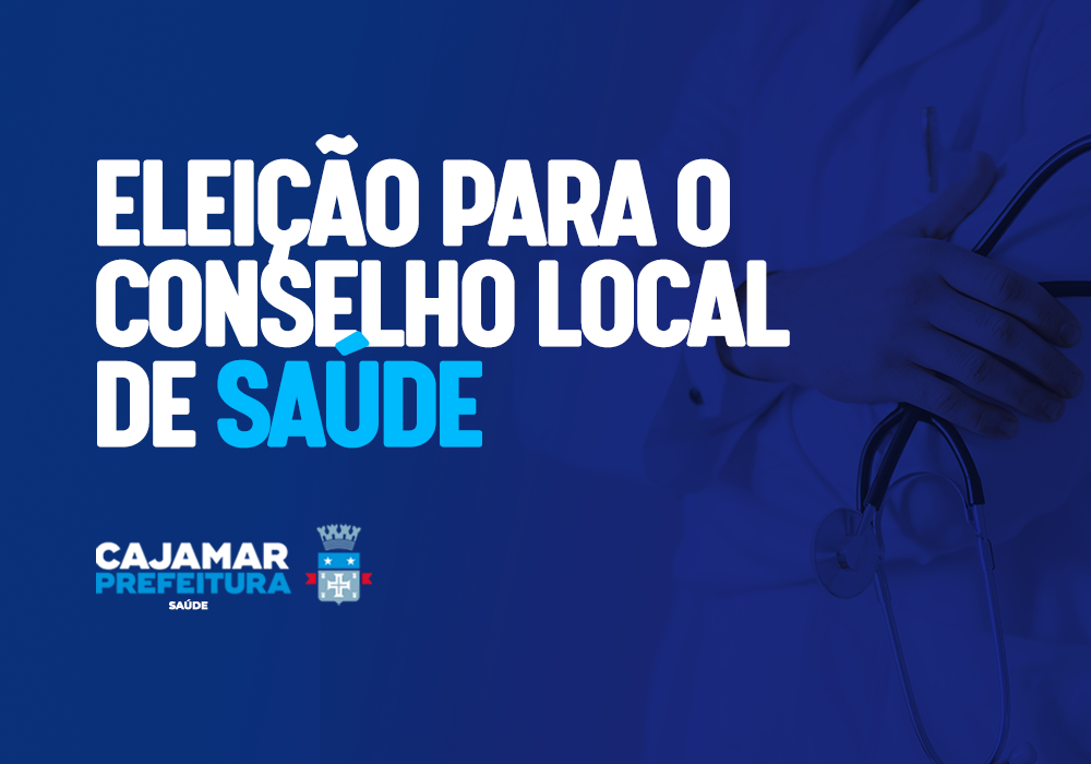 Eleição para o Conselho Local de Saúde acontece entre os dias 06 e 08 de dezembro