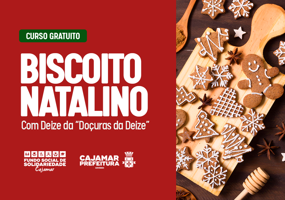 Fundo Social promove curso gratuito de biscoito natalino