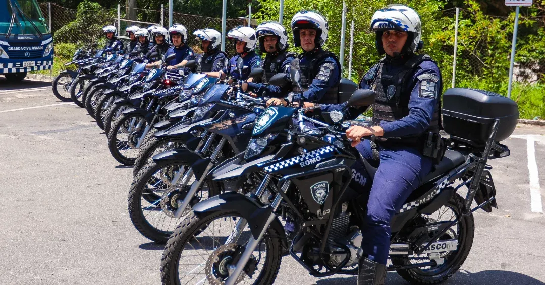 PREFEITURA REFORÇA SEGURANÇA COM ENTREGA DE NOVAS MOTOS 300 CILINDRADAS À GCM
