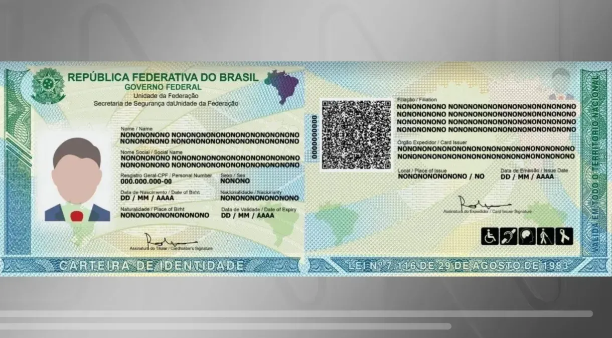 SP passa a substituir RG por nova Carteira de Identidade Nacional nesta segunda (1)