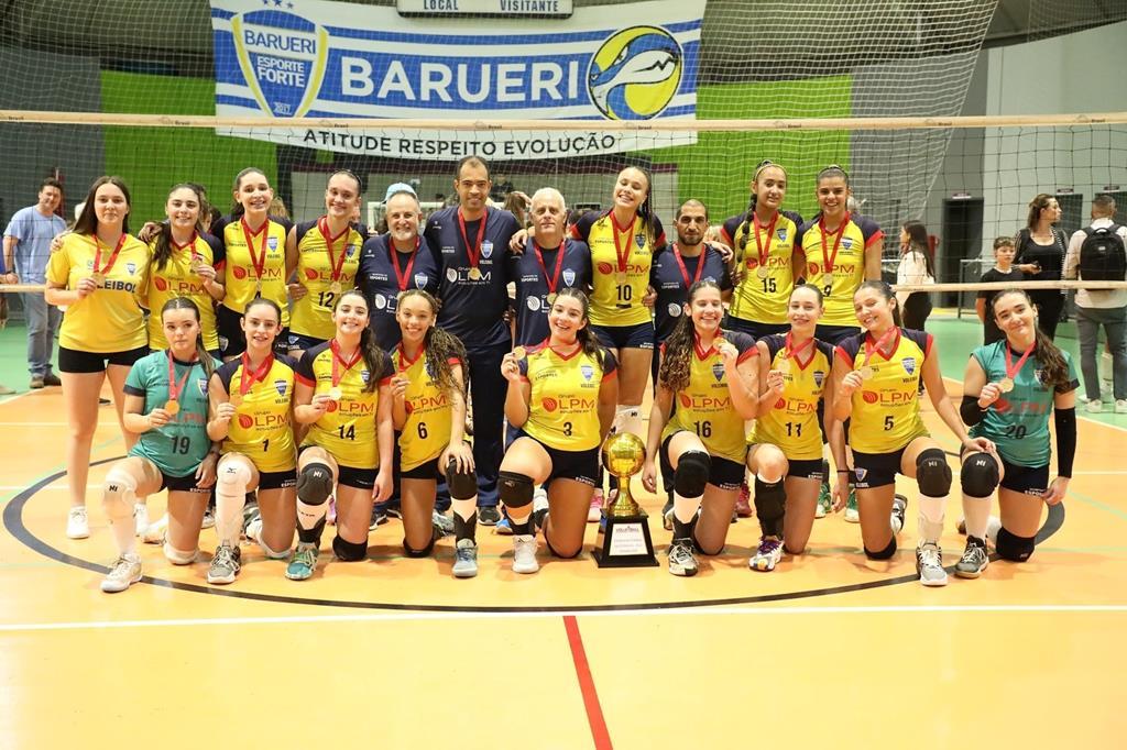 Atletas de Barueri são convocadas para a Seleção Paulista Sub 16 de Vôlei
