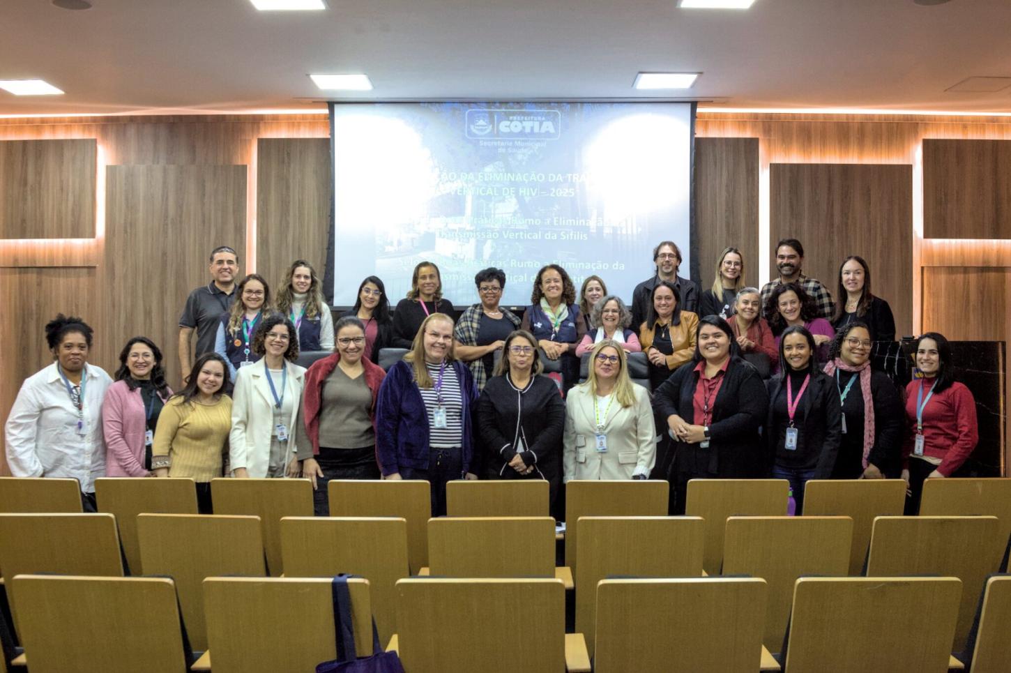 Cotia recebe equipe do Ministério da Saúde para processo de certificação da eliminação da transmissão vertical do HIV e da sífilis