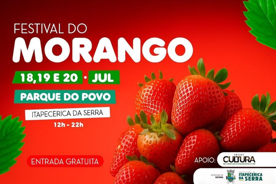 Itapecerica da Serra: Festival do Morango e Festa Julina - Parque do Povo recebe eventos neste final de semana