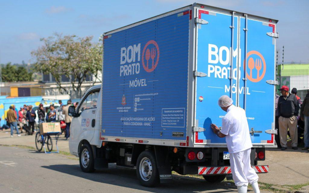 Governo de SP entrega nova unidade do Bom Prato Móvel para Santo André
