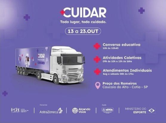 Projeto Cuidar leva atividades gratuitas de saúde e esporte para Caucaia do Alto